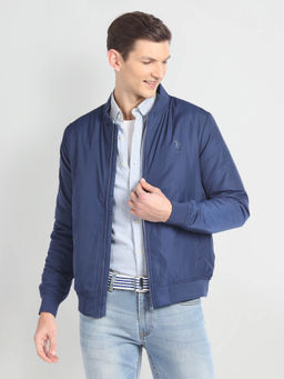 U.S. Polo Assn. Denim Co. - High Neck Long Sleeve Bomber Jacket