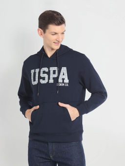 U.S. Polo Assn. Denim Co. - Brand Print Hooded Sweatshirt