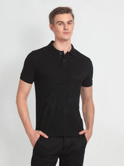 U.S. Polo Assn. Denim Co. - Brand Print Pique Polo T-Shirt