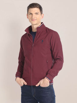 U.S. POLO ASSN. - High Neck Long Sleeve Casual Jacket