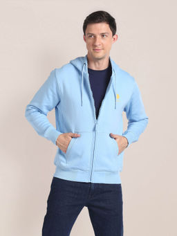 U.S. POLO ASSN. - Solid Hooded Sweatshirt