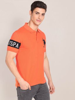 U.S. POLO ASSN. - Solid Cotton Polo T-Shirt