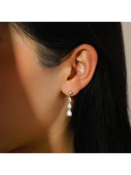 Salty - Cascade Crystal Drop Earrings