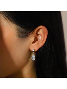 Salty - Crystal Dew Drop Earrings