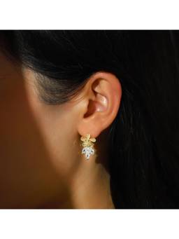 Salty - Frost Bloom Drop Earrings