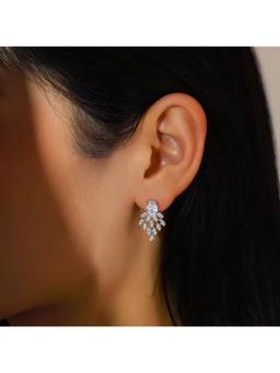 Salty - Icy Vine Spark Drop Earrings