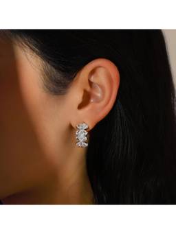 Salty - Ice Muse Half Hoop Earrings