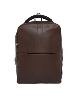 MBOSS - Faux Leather Laptop Backpack