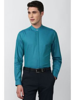 Peter England - Men Blue Slim Fit Formal Shirt