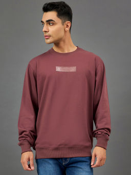 Club York - Brown Solid Sweatshirt