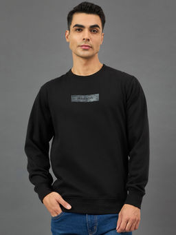 Club York - Black Solid Sweatshirt