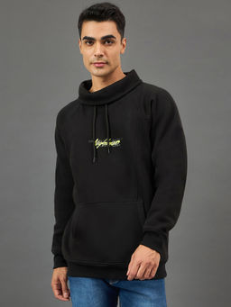 Club York - Black Printed Sweatshirt