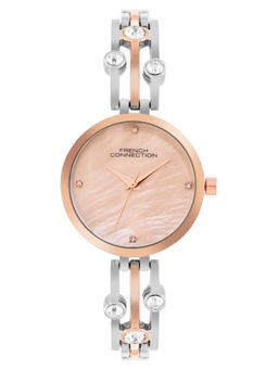 French Connection - Red Dial Analog Watch for Women-FCN073RTM (M)