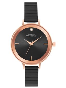 French Connection - Rose Gold Dial Analog Watch for Women-FCN074BM (M)