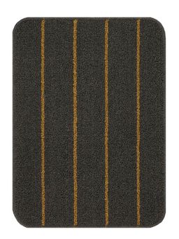 Saral Home - Dark Grey Polypropylene Anti Skid Bathmat - 45X60 cm