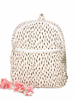 Moms Home - Beige Baby Organic Cotton Multi-Purpose Backpack