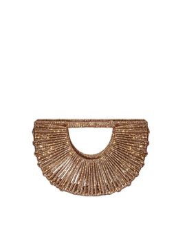 FOREVER NOOR - Daisy Jewel Hand Bag -Copper Gold