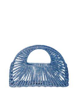FOREVER NOOR - Daphne Jewel Hand Bag- Blue