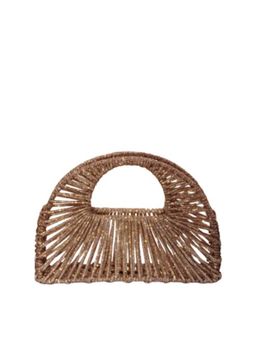 FOREVER NOOR - Daphne Jewel Hand Bag -Copper Gold
