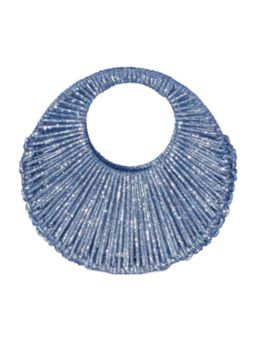 FOREVER NOOR - Sara Jewel Hand Bag - Ice Blue