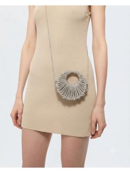 FOREVER NOOR - Sara Jewel Mini Bag - Silver