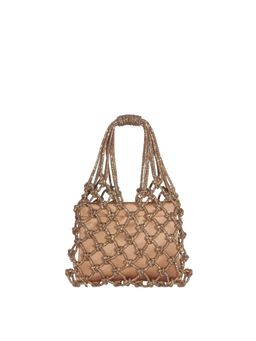 FOREVER NOOR - Satin Mesh Bag - Copper