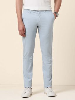 U.S. POLO ASSN. - Blue Men's Austin Slim Fit Satin Trouser