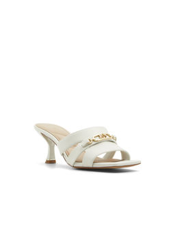 Aldo - Women White Bone Sandal Heels