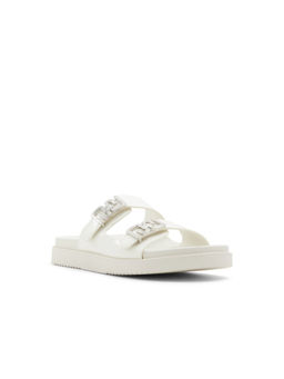 Aldo - Women White Flat Sandals