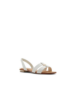 Aldo - Women White Overflow Flat Sandals
