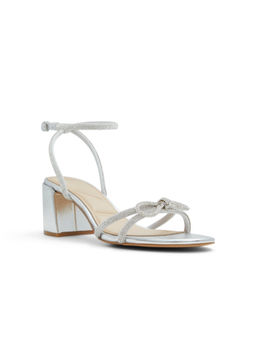 Aldo - Women Silver Sandal Heels