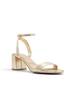 Aldo - Women Gold Sandal Heels