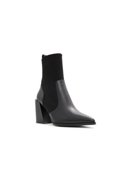 Aldo - Women Other Black Solid Heel Chelsea Boots
