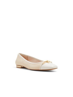 Aldo - Women Other Beige Flat Ballerinas