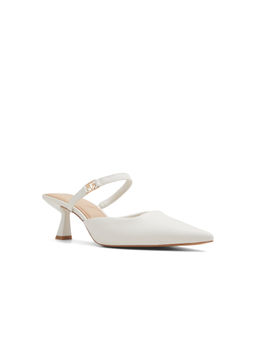 Aldo - Women White Bone Mules