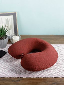 Featherlite - Memory Foam Travel Neck Pillow Red