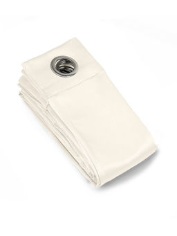 Saral Home - Ivory Blackout Velvet Curtain (4X5 Feet)