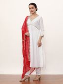 Red color option, Sold out, Currently selected
