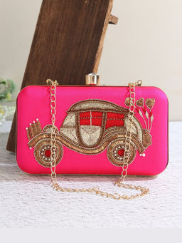 HOUSE OF WEBHIN - Retro Ride Clutch Bag