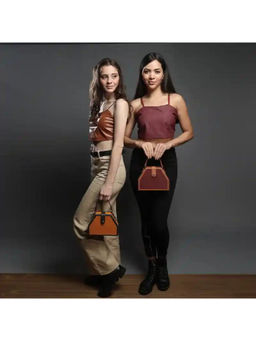 Gonecase - Cherry Handcrafted Trapezium Sling Bag