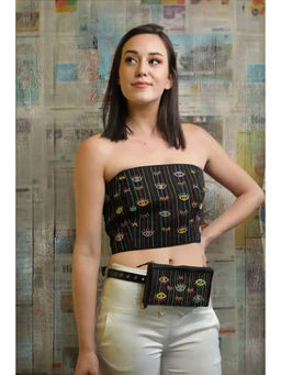 Gonecase - Evil Eye Embroidered Waist Belt Bag