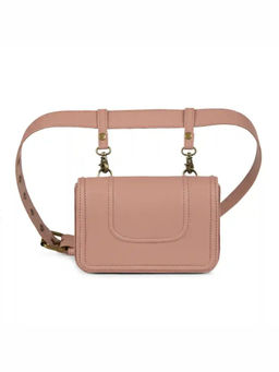 Gonecase - Nude Pink Handcrafted Women Waist Belt Bag