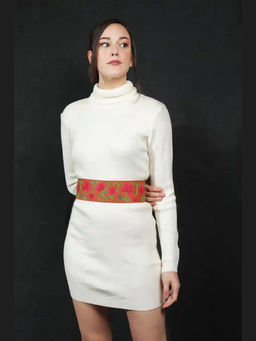 Gonecase - Pichwai Hand Embroidered Waist Belt