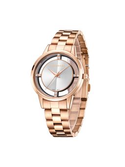 Giordano - Women Round Dial Rose Gold Strap Analog Wrist Watch GZ-60078-22 (M)