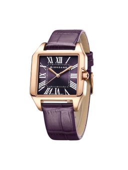 Giordano - Women Square Dial Purple Strap Analog Wrist Watch GZ-60080-03 (M)