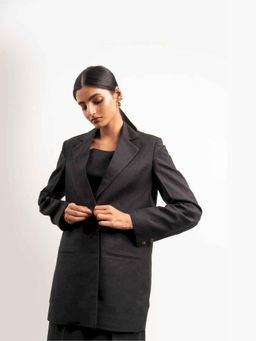 THISISDEHI - Women Black Blazer