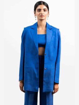 THISISDEHI - Women Blue Blazer
