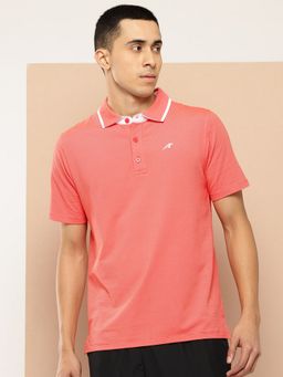 Alcis - Men Coral Polo T-Shirt