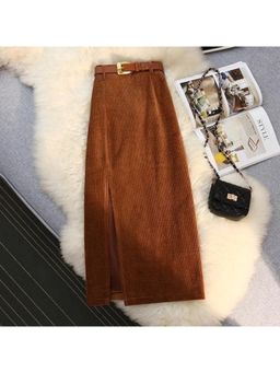 MISS MOSA BY AKANKSHA - Lucas Statement In Brown Skirt