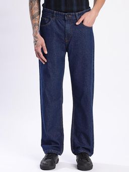 Bene Kleed - Men Dark Blue Straight Fit Jeans